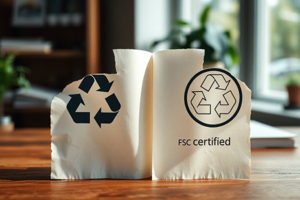 Carta riciclata vs carta FSC. Qual è la scelta più ecologica per stampare e scrivere?