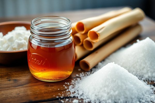Confronto tra zuccheri naturali. Miele