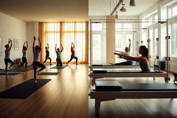 Yoga vs pilates, differenze e benefici. Quale disciplina scegliere in base alle proprie esigenze.